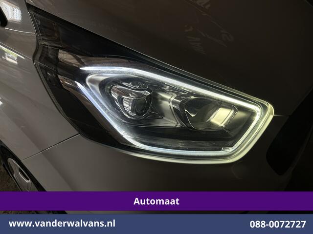 Ford TRANSIT CUSTOM 2.0 TDCI 131pk Automaat L2H1 Inrichting Euro6 Airco | 2x zijdeur | Camera | Navigatie | LED | Android Auto | Cruisecontrol Verwarmde voorruit, Parkeersensoren, Bijrijdersbank