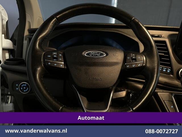 Ford TRANSIT CUSTOM 2.0 TDCI 131pk Automaat L2H1 Inrichting Euro6 Airco | 2x zijdeur | Camera | Navigatie | LED | Android Auto | Cruisecontrol Verwarmde voorruit, Parkeersensoren, Bijrijdersbank