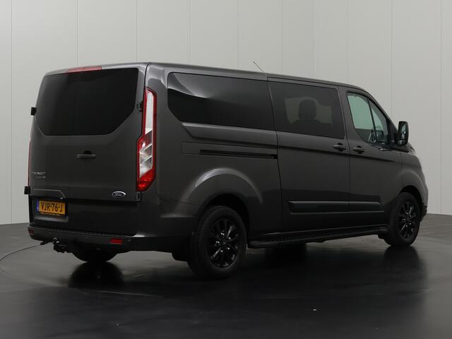 Ford TRANSIT CUSTOM 2.0TDCI Lang Platinum Edition Dubbele Cabine | Bomvol !! | Leder | Trekhaak | 2xSchuifdeur