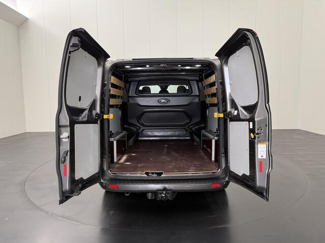 Ford TRANSIT CUSTOM 2.0TDCI Lang Platinum Edition Dubbele Cabine | Bomvol !! | Leder | Trekhaak | 2xSchuifdeur