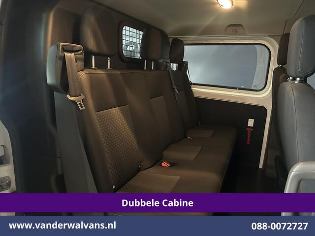 Ford TRANSIT CUSTOM 2.0 TDCI 131pk L2H1 Dubbele Cabine Inrichting Euro6 Airco | 5-Zits | Camera | Cruisecontrol | LED Parkeersensoren, Stoelverwarming, Achterklep, Dakdragers