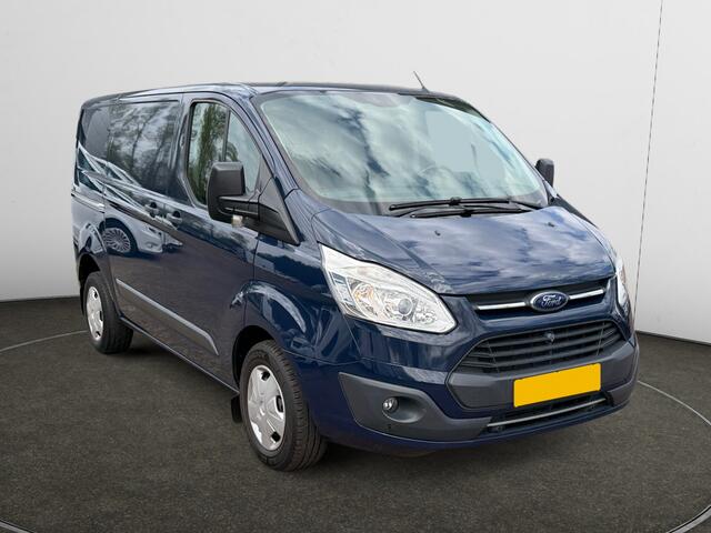 Ford TRANSIT CUSTOM 2.0 TDCI Euro 6 Limited- 3 Pers, Clima, Cruise, Park Assist, Grijs Kenteken