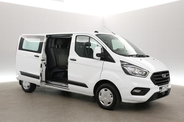 Ford TRANSIT CUSTOM 2.0 TDCI L2H1 | DC | 6 Zits | 2800kg Trekgew. | Airco | Cruise | 2xSchuifdeur | Parkeersens. | Trekhaak