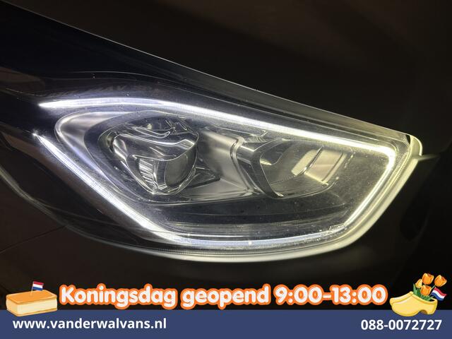 Ford TRANSIT CUSTOM 2.0 TDCI 170pk L2H1 Dubbele Cabine Euro6 Airco | 6-Zits | Camera | Navigatie | LED | Apple Carplay Android Auto, Cruisecontrol, Stoelverwarming, Verwarmde voorruit, Parkeersensoren, 2800kg trekvermogen, Dakdragers