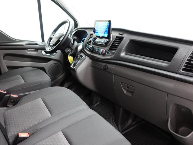 Ford TRANSIT CUSTOM 300 2.0 TDCI 130pk L2H1 Trend Automaat Airco Navigatie Cruisecontrol Camera Parkeersensoren Trekhaak Betimmering