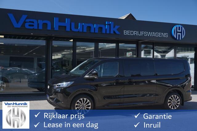 Ford TRANSIT CUSTOM Tourneo 320L 2.5 PHEV 233PK Titanium X PRIJS INCL. BPM Luxe 8 Zits, Leder, 19" LM, B&O, Pano, Elec. Schuifdeur, Trekhaak!! NR. TR1