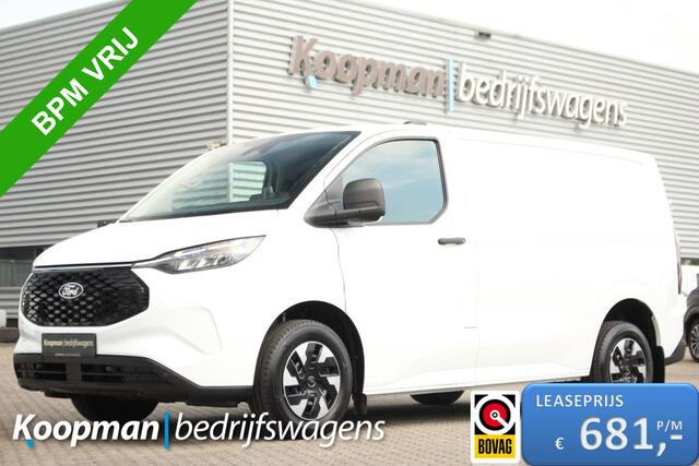Ford TRANSIT CUSTOM E-Transit 320 L1H1 Trend | 71 kWh | 160kW/218pk | Camera | Carplay/Android | Cruise | Lease 681,- p/m