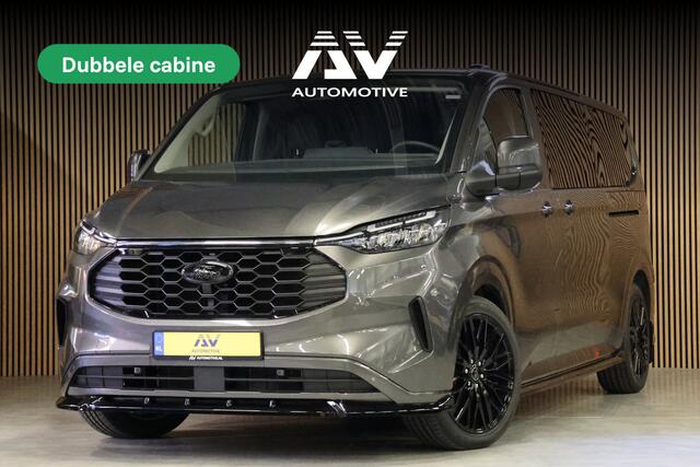 Ford TRANSIT CUSTOM 2.0 TDCI L2H1 170 PK Limited DC | ACC | 360 Camera | Blind Spot | CarPlay | Navigatie | Stoelverwarming | Trekhaak | Spoilerkit | Dubbel Cabine | 5-Zitter | Verlengde fabrieksgarantie tot december 2029