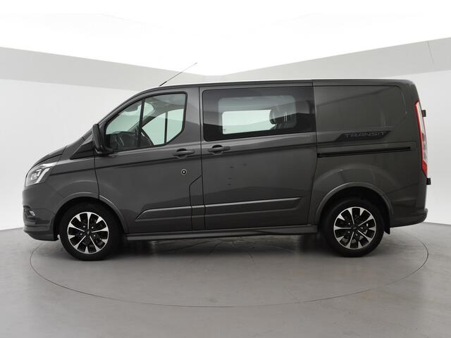 Ford TRANSIT CUSTOM 320 2.0 TDCI 185 PK AUT. SPORT DUBBEL CABINE + 2 SCHUIFDEUREN | ADAPTIVE CRUISE | WINTER PACK