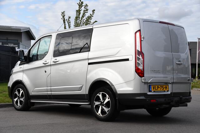 Ford TRANSIT CUSTOM 2.0 TDCI L1H1 Active DC Full Options! Adaptieve Cruise, Camera, Xenon, Carplay, Leder, Automaat, 170pk, Multimedia, Uniek!