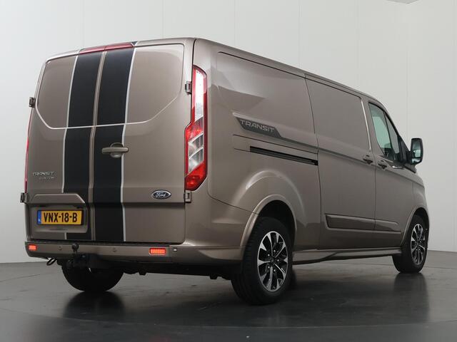 Ford TRANSIT CUSTOM 320 | 2.0 TDCI | Aut. | L2 H1 | Sport | 3-zits | Trekhaak | Stoelverwarming | Schuifdeur L+R | Parkeercamera | Airco | Cruise Control