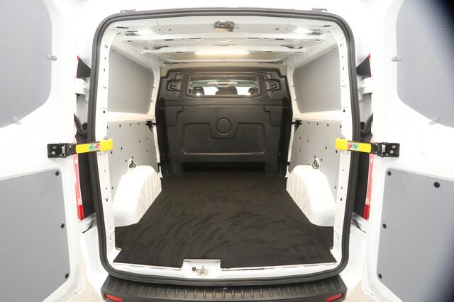 Ford TRANSIT CUSTOM 2.0 Ecoblue L2H1 | DC | 6 Zits | Aut. | Airco | Cruise | Camera | Trekhaak | Carplay | 2xSchuifdeur