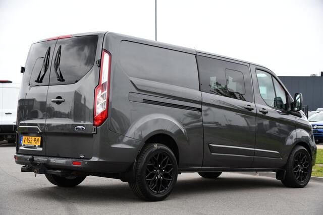 Ford TRANSIT CUSTOM 300 2.0 TDCI L2H1 Limited DC PB Edition Cruise, Camera, Carplay, LED, 2 x Schuifdeur, Stoelverwarming, 170pk, Trekhaak, NAVI, Uniek!