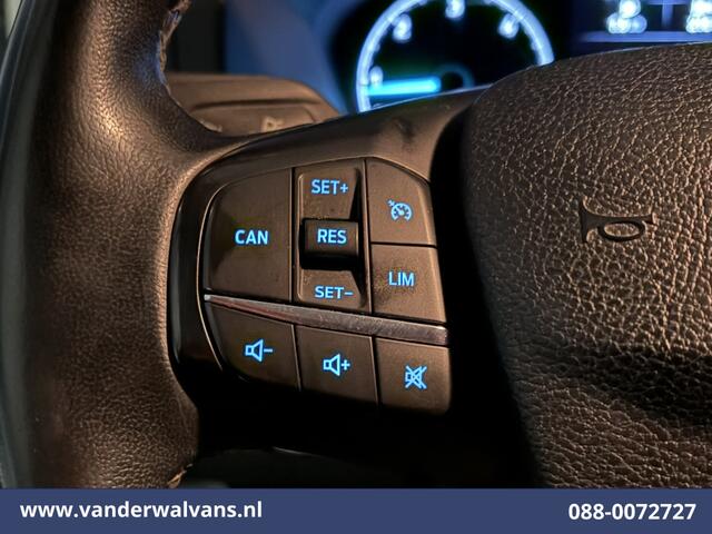 Ford TRANSIT CUSTOM 2.0 TDCI 131pk L2H1 Trail Edition Euro6 Airco | Imperiaal | Camera | Navigatie | 2800kg Trekhaak | LED Apple Carplay, Cruisecontrol, Stoelverwarming, Verwarmde voorruit, Leder, LM velgen, Parkeersensoren, Bijrijdersbank