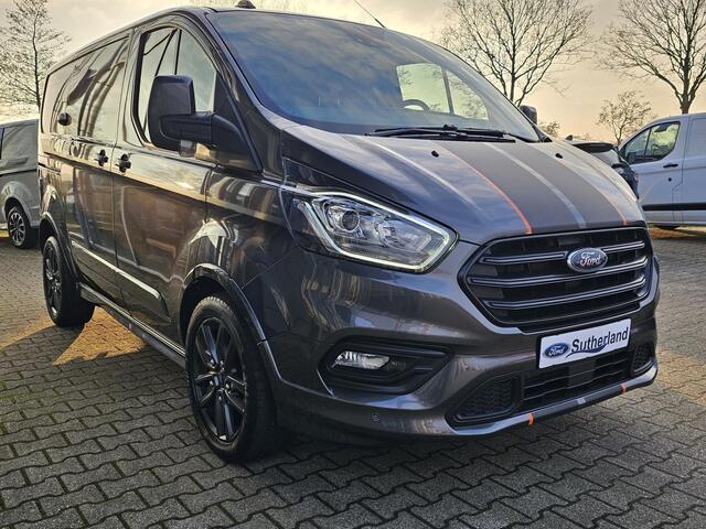 Ford TRANSIT CUSTOM 320 2.0 TDCI L1H1 Sport | 185pk Automaat| Bi-Xenon | Achteruitrijcamera | Stoel + Voorruit verwarming | 3 zits | Verlengde Fabrieksgarantie t/m 02/2027