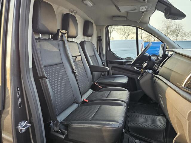 Ford TRANSIT CUSTOM 320 2.0 TDCI L1H1 Sport | 185pk Automaat| Bi-Xenon | Achteruitrijcamera | Stoel + Voorruit verwarming | 3 zits | Verlengde Fabrieksgarantie t/m 02/2027