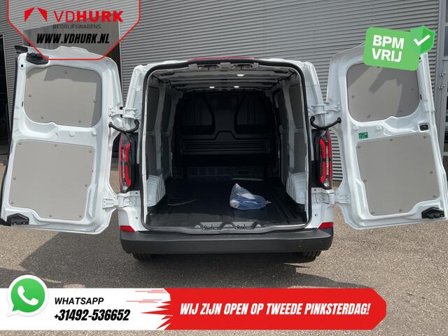 Ford TRANSIT CUSTOM E-Transit L2 330 km WLTP LED/ Standkachel/ Stoelverw./ Snellader/ 2.3t Trekverm./ Carplay/ Climate/ Camera/ PDC/ Cruise