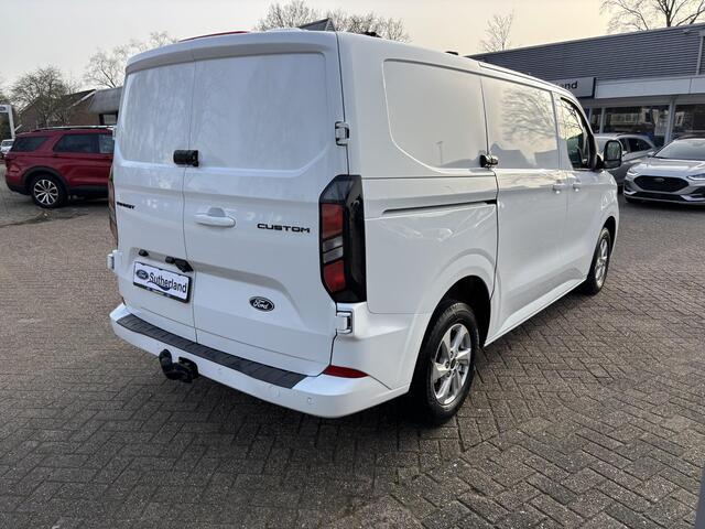 Ford TRANSIT CUSTOM 300 2.0 TDCI L1H1 Limited | | 170pk Automaat | Marge bus | Trekhaak | Stoelverwarming | Achteruitrijcamera | Full LED Koplampen | 3 zitplaatsen | Prijs incl BTW