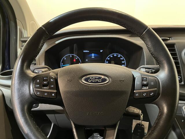 Ford TRANSIT CUSTOM 280 2.0 TDCI L1H1 Trend 130 PK Automaat / Euro 6 / Schuifdeur L + R / Airco / CarPlay / Cruise Control Adap. / Trekhaak / Navigatie / 3-Zits
