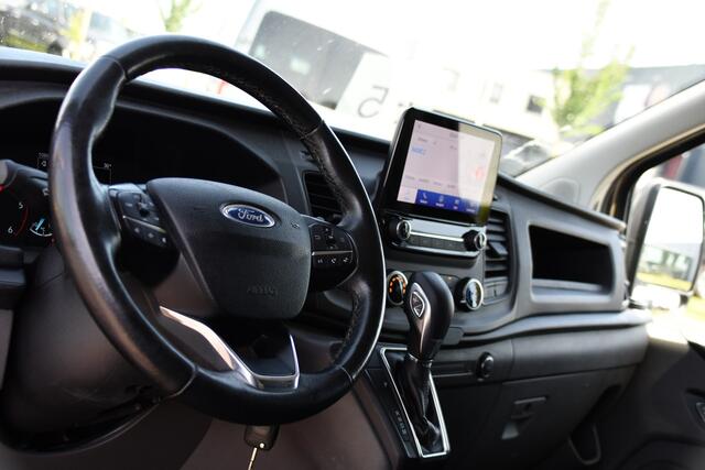 Ford TRANSIT CUSTOM 300 2.0 TDCI L2H1 PB Edition Camera, Cruise, Carplay, Automaat, 130pk, LED, Sensoren, Multimedia, Trekhaak, Uniek!