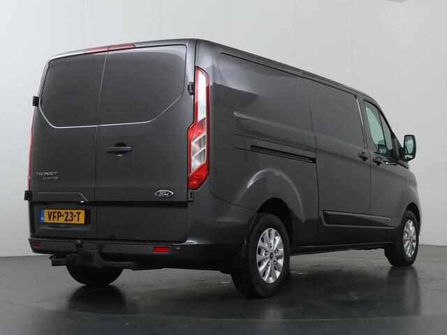 Ford TRANSIT CUSTOM 300 | 2.0 TDCI | Aut. | L2 H1 | Limited | Adaptive Cruise | Stoelverwarming | LM Velgen | 3-zits | Trekhaak | Navigatie | Parkeercamera | Apple Carplay