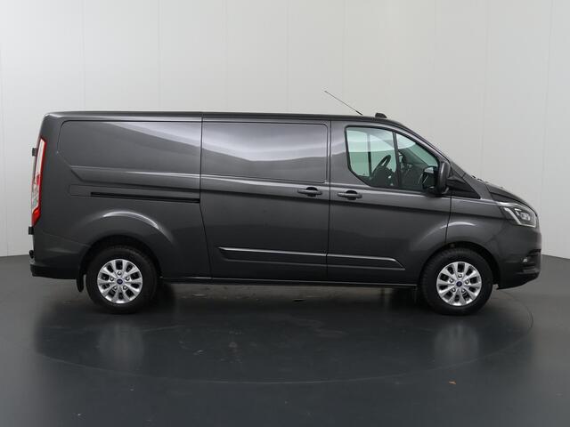 Ford TRANSIT CUSTOM 300 | 2.0 TDCI | Aut. | L2 H1 | Limited | Adaptive Cruise | Stoelverwarming | LM Velgen | 3-zits | Trekhaak | Navigatie | Parkeercamera | Apple Carplay