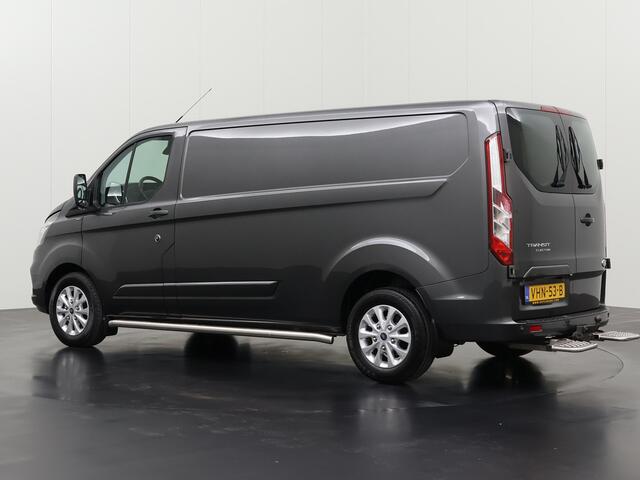 Ford TRANSIT CUSTOM 2.0TDCI 130PK Lang Limited | 2800Kg Trekhaak | Navigatie | Camera | Airco | Cruise | 3-Zits