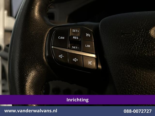 Ford TRANSIT CUSTOM 2.0 TDCI 131pk L2H1 Inrichting Euro6 Airco | LED | Cruisecontrol | Stoelverwarming Verwarmde voorruit, Parkeersensoren, Bijrijdersbank, 2800kg trekvermogen