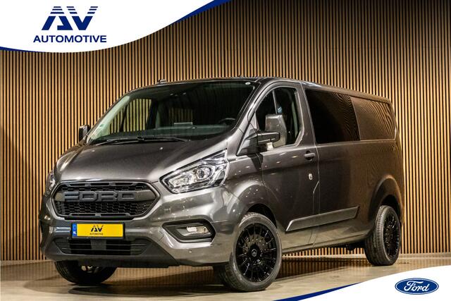 Ford TRANSIT CUSTOM 320 2.0 TDCI 170 PK L2H1 DC | Dubbel Cabine | CarPlay | Camera | Navigatie | PDC V+A | Cruise control | Nieuwe APK | Dealer onderhouden | Euro 6 | BPM Vrij