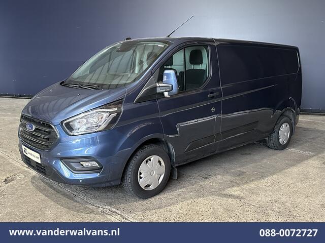 Ford TRANSIT CUSTOM 2.0 TDCI 131pk L2H1 Euro6 Airco | Camera | LED | Cruisecontrol | 2800kg Trekhaak Verwarmde voorruit, Parkeersensoren, Bijrijdersbank
