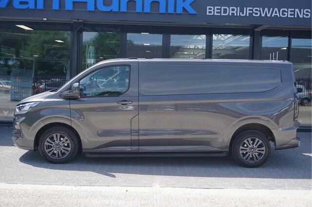 Ford TRANSIT CUSTOM 300L 170PK Aut. Limited BPM VRIJ!! 13" Navi, Adap. Cruise, Leder, Trekhaak, 17" LM, LED!! NR.