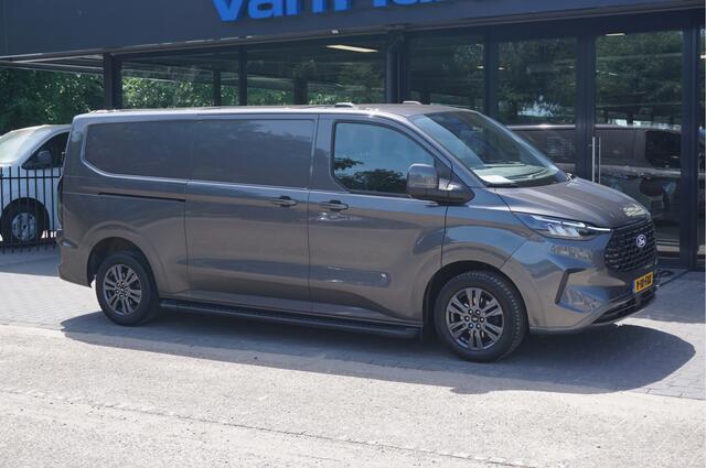 Ford TRANSIT CUSTOM 300L 170PK Aut. Limited BPM VRIJ!! 13" Navi, Adap. Cruise, Leder, Trekhaak, 17" LM, LED!! NR.
