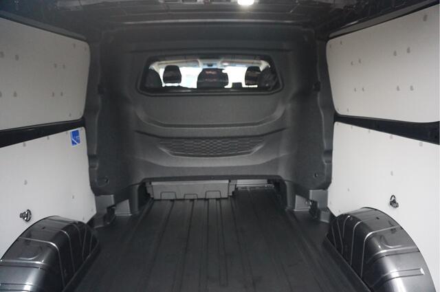 Ford TRANSIT CUSTOM 320L 2.5 PHEV 233PK Dubbel Cabine JWR BLACK PRIJS INCL. BPM !! 13" Navi, Adap. Cruise, Camera, 19" LM, Trekhaak!! NR. HYBDCB