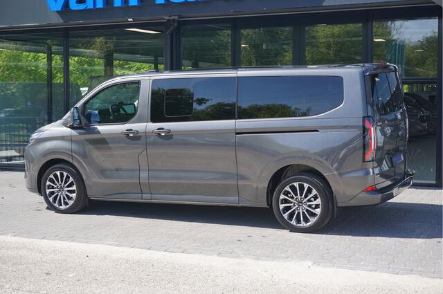 Ford TRANSIT CUSTOM Tourneo 340L 2.5 PHEV 233PK Dubbel Cabine PRIJS INCL. BPM Leder, 19" LM, B&O, Elek. Schuifeur, Pano, Trekhaak!! NR. TR7