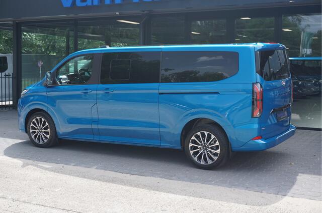 Ford TRANSIT CUSTOM Tourneo 340L 2.5 PHEV 233PK Titanium X PRIJS INCL. BPM Luxe 8 Zits, Leder, 19" LM, B&O, Elek. Schuifeur, Pano, Trekhaak!! NR. TR9