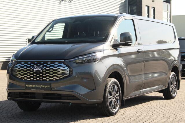 Ford TRANSIT CUSTOM E-Transit 340 L2H1 Limited | 71 kWh | 160kW/218pk | Driver Assist | Adap. Cruise | Camera | Carplay/Android | Lease 771,- p/m