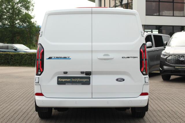 Ford TRANSIT CUSTOM E-Transit 340 L2H1 Limited | 71 kWh | 160kW/218pk | Driver Assist | Adap. Cruise | Camera | Carplay/Android | Lease 771,- p/m