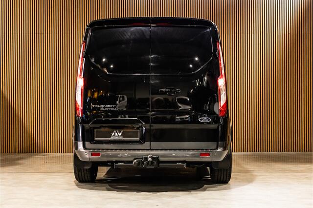 Ford TRANSIT CUSTOM 320 2.0 TDCI L2H1 Limited DC | Marge | BTW Vrij | Dubbel cabine | CarPlay | Camera | Lederen bekleding | Elek stoelen | Trekhaak | Nieuwe APK