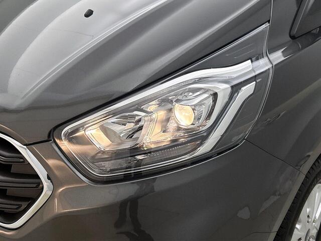 Ford TRANSIT CUSTOM 300 2.0 TDCI L2H1 Limited Dubbele Cabine Automaat Navigatie Airco 2 Schuifdeuren Trekhaak Parkeersensoren Carplay DAB