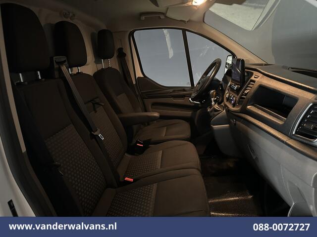 Ford TRANSIT CUSTOM 2.0 TDCI L1H1 Euro6 Airco | Camera | Navigatie | LED | Cruisecontrol | Android Auto 2350kg Trekhaak, Parkeersensoren, Sidebars, Bijrijdersbank
