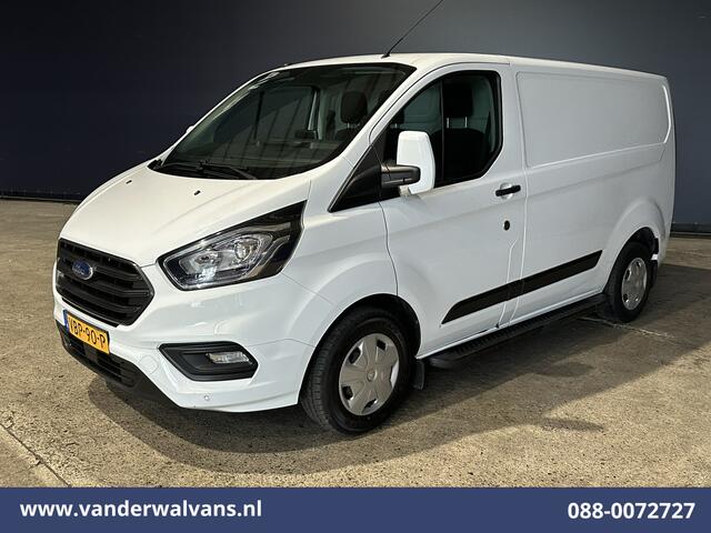 Ford TRANSIT CUSTOM 2.0 TDCI L1H1 Euro6 Airco | Camera | Navigatie | LED | Cruisecontrol | Android Auto 2350kg Trekhaak, Parkeersensoren, Sidebars, Bijrijdersbank