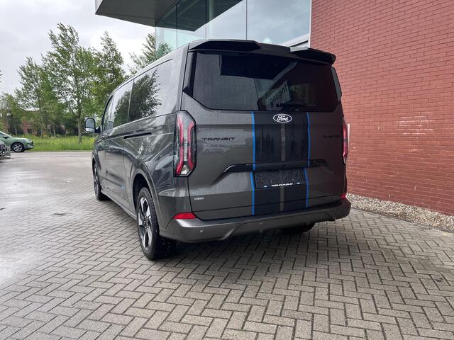 Ford TRANSIT CUSTOM 320 2.5 PHEV L2H1 Sport DC 233pk Incl BTW en BPM | Dubbele Cabine | Stoelverwarming | Achteruitrijcamera | Achterklep