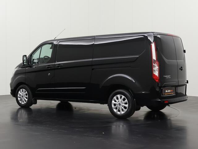 Ford TRANSIT CUSTOM 2.0TDCI 130PK Automaat Lang Limited | 2xSchuifdeur | Navigatie | Multimedia | Airco | Cruise | 3-Zits | Betimmering