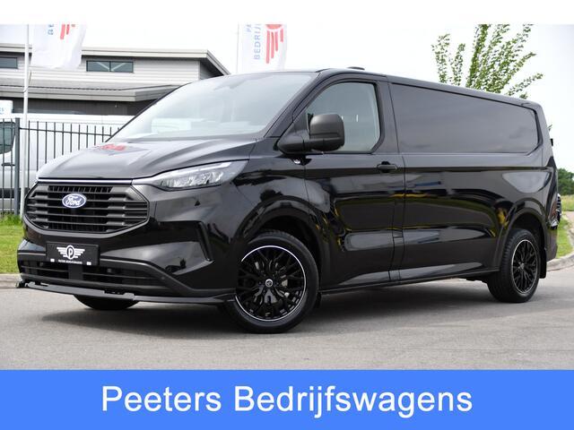 Ford TRANSIT CUSTOM 300 2.0 TDCI L2H1 Black Edition Camera, Cruise, Carplay, 170pk, Mulitmedia, LED, Automaat, Virtual, Uniek!