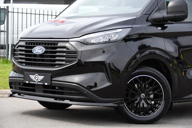 Ford TRANSIT CUSTOM 300 2.0 TDCI L2H1 Black Edition Camera, Cruise, Carplay, 170pk, Mulitmedia, LED, Automaat, Virtual, Uniek!