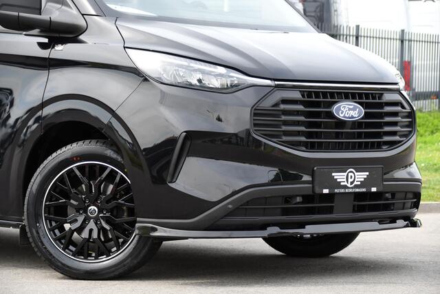 Ford TRANSIT CUSTOM 300 2.0 TDCI L2H1 Black Edition Camera, Cruise, Carplay, 170pk, Mulitmedia, LED, Automaat, Virtual, Uniek!