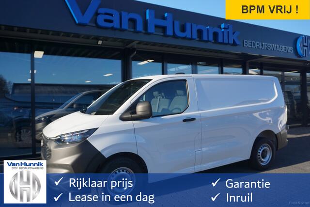 Ford TRANSIT CUSTOM 280S 110PK BPM VRIJ 13" Scherm Apple CP / Android A. LED!! NR. J966*