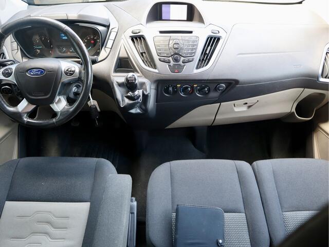 Ford TRANSIT CUSTOM 2.0 TDCI DUBBELE CABINE 6 PERSONEN MARGE-BTW VRIJ