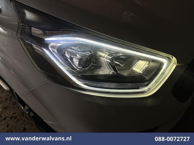 Ford TRANSIT CUSTOM 2.0 TDCI L1H1 Sport Raptor Grill Euro6 Airco | Navigatie | LM Velgen | LED | Cruisecontrol | 2400kg Trekhaak Android Auto, Verwarmde voorruit, Parkeersensoren, Sidebars, Dakdragers, Bijrijdersbank