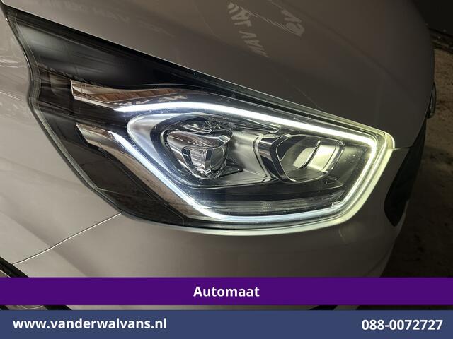 Ford TRANSIT CUSTOM 2.0 TDCI 170pk Automaat L1H1 Euro6 Airco | Navigatie | Camera | Apple Carplay | Cruisecontrol | LED Android Auto, Trekhaak, Verwarmde voorruit, Parkeersensoren, Bijrijdersbank
